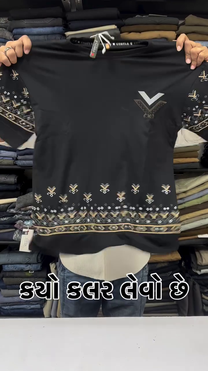 Men's Cotton Round Half Sleeve Printed Regular Fit T-Shirt